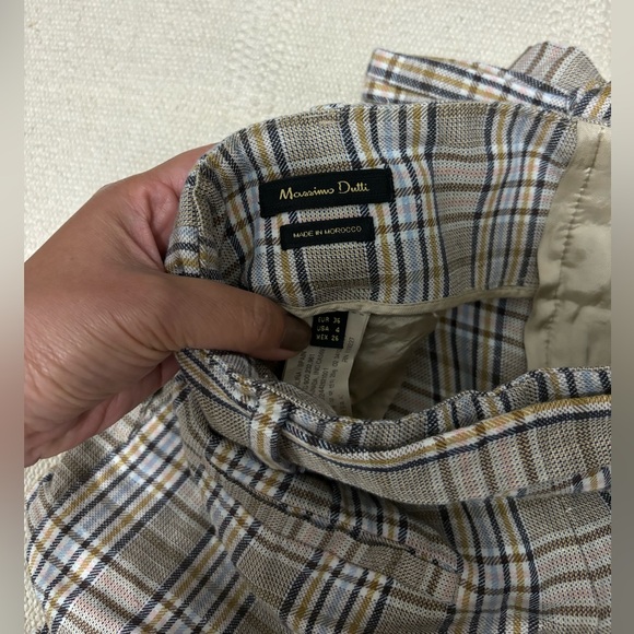 Massimo Dutti long belted shorts - Picture 3 of 4